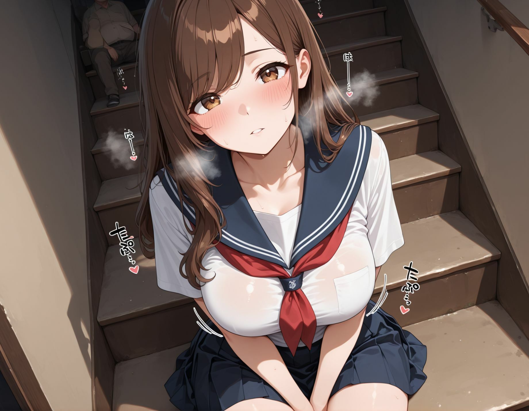 【無料エロ漫画】家出女子校生〜拾った少女を種付け調教する〜(みちみちソフト) d_699645