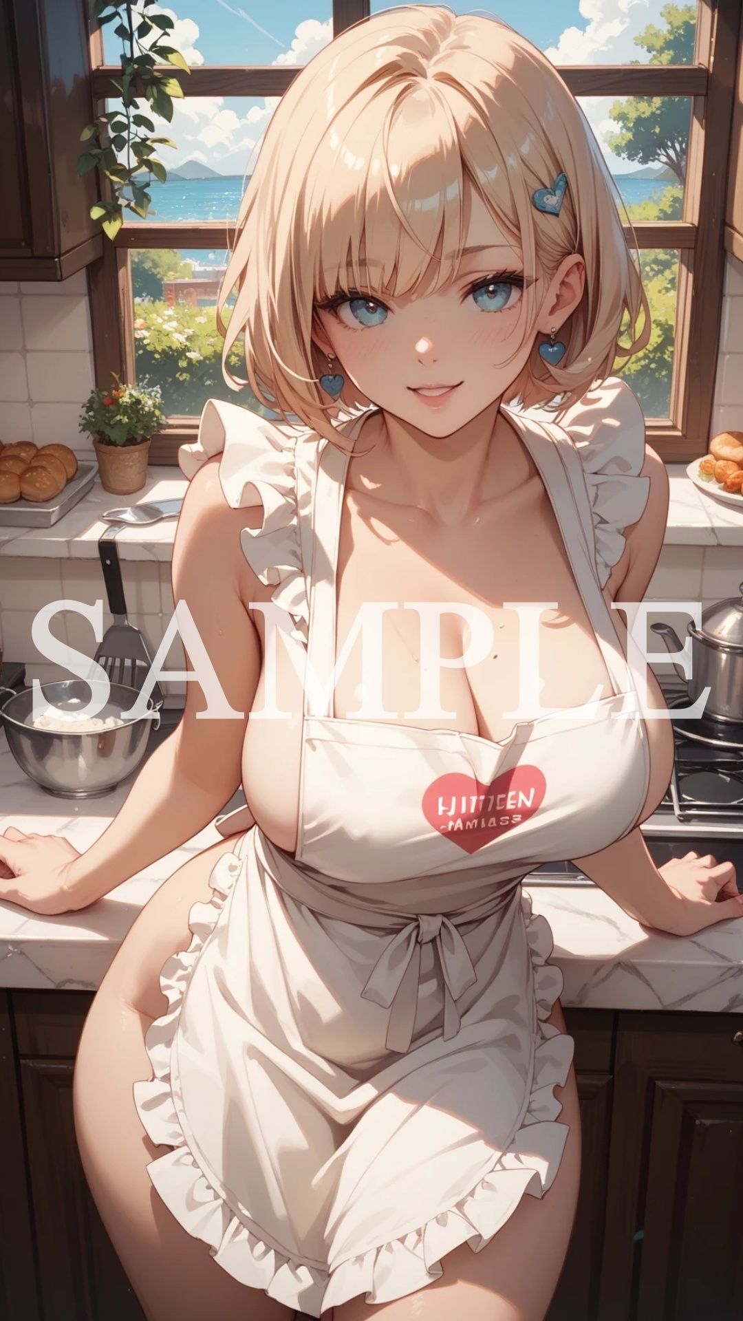 サンプル画像3:Naked Apron(Elegant AI Girls) [d_699786]