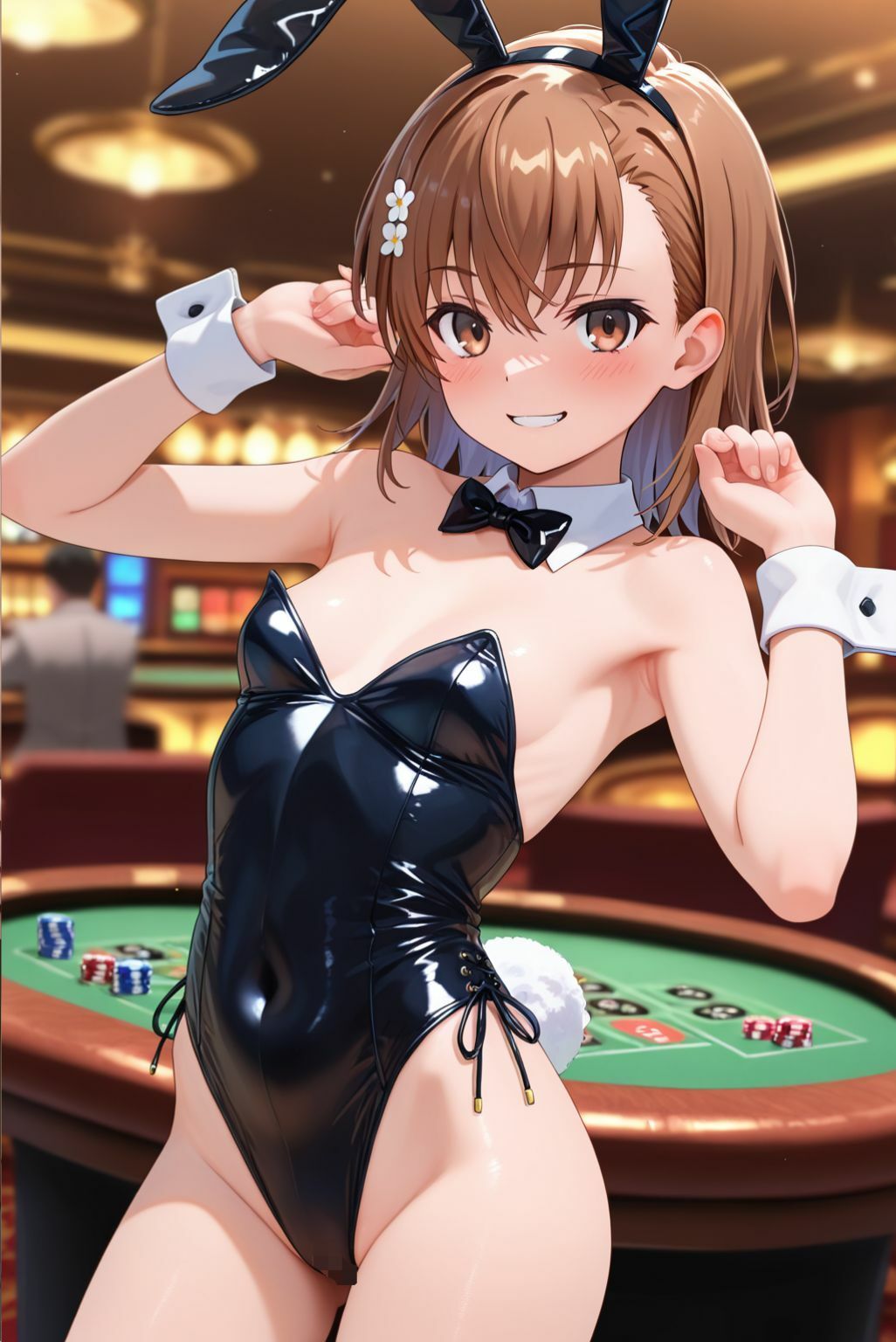 御坂美琴【とある科学の超電磁砲/とある魔術の禁書目録】セクシーコスプレ写真集vol.1（全500枚）4