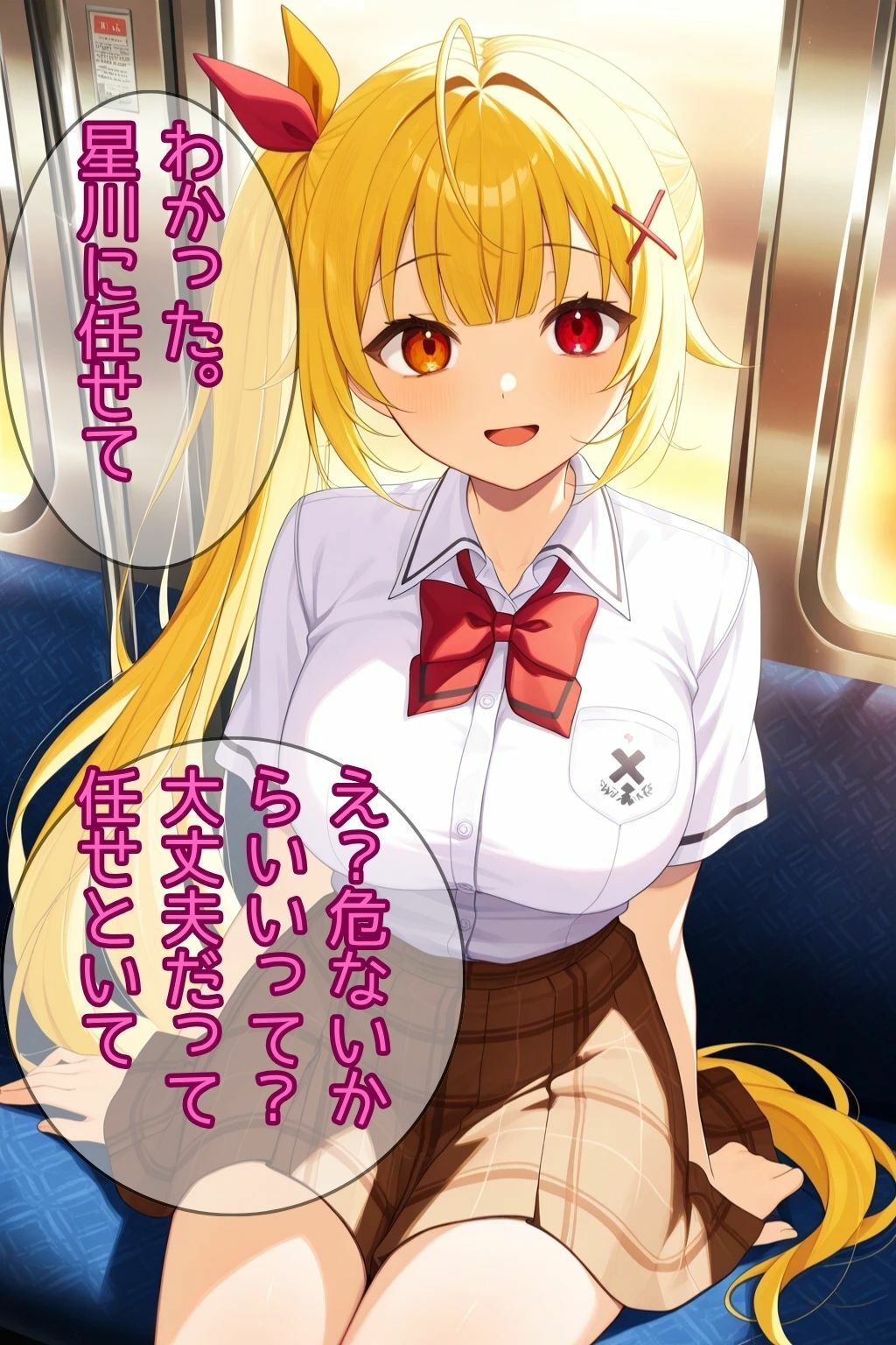 サンプル画像3:いじめっ子に堕とされた一番星(ピンクちゃん) [d_699808]