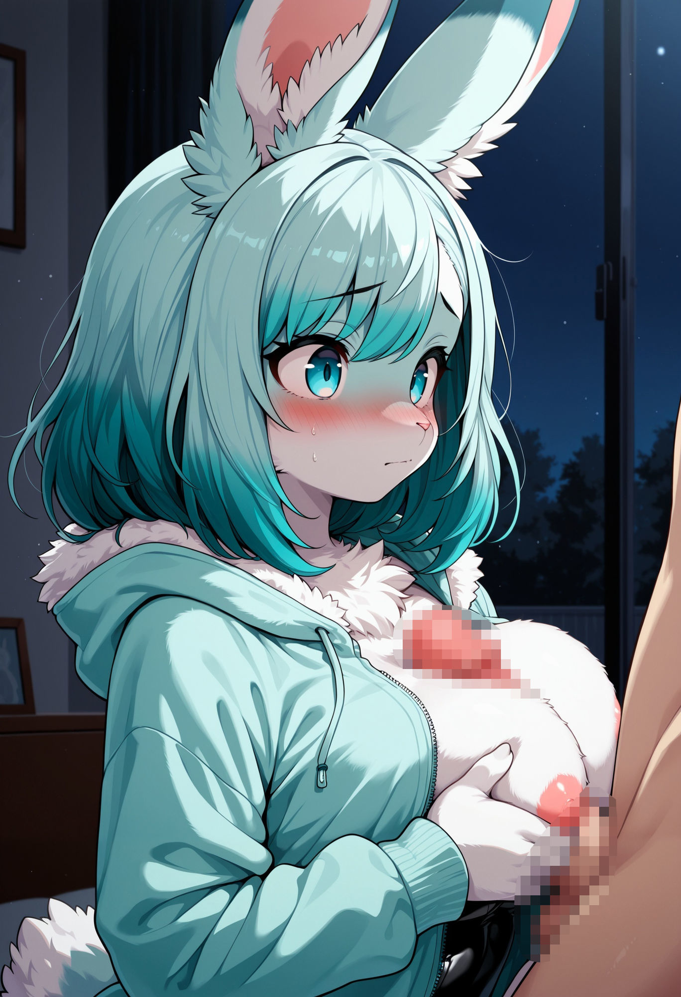 サンプル画像3:ウサギ娘は発情期(えんがわ) [d_699811]