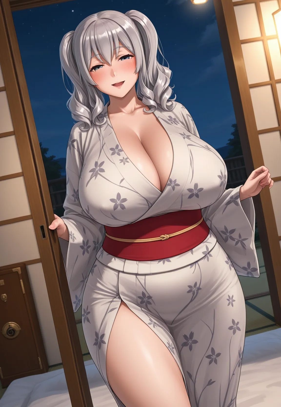 ムチムチな艦〇とお泊りえっち  鹿島 画像1