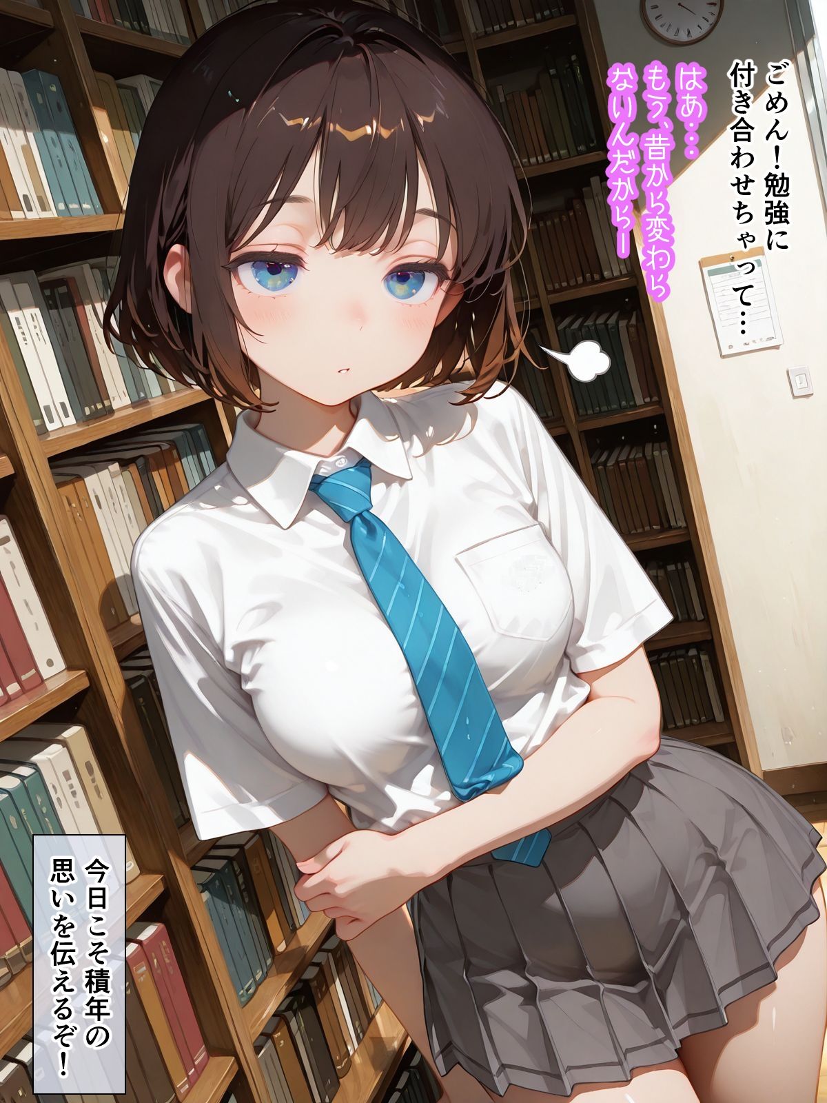 サンプル画像4:催●シチュエーションイラスト集(yonayona) [d_699973]