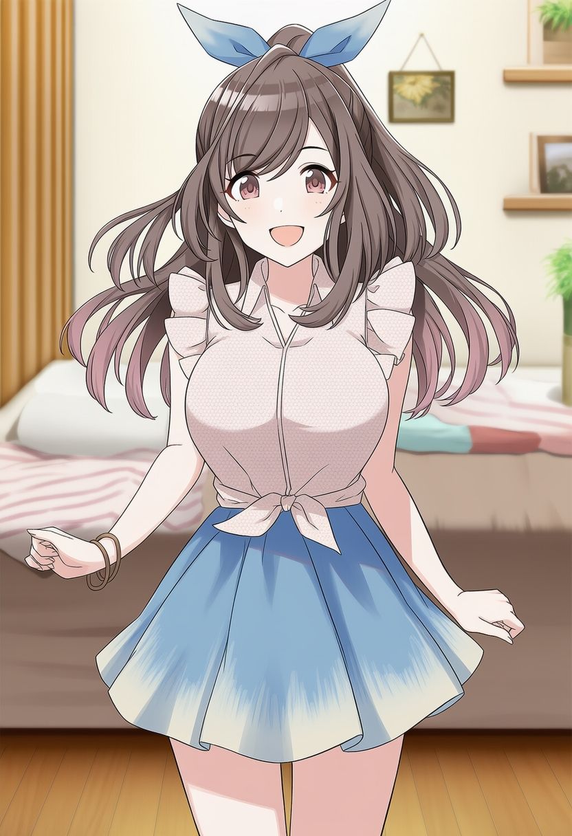 サンプル画像1:美少女アイドルと子作り（月〇恋鐘編）(skin_head) [d_699996]