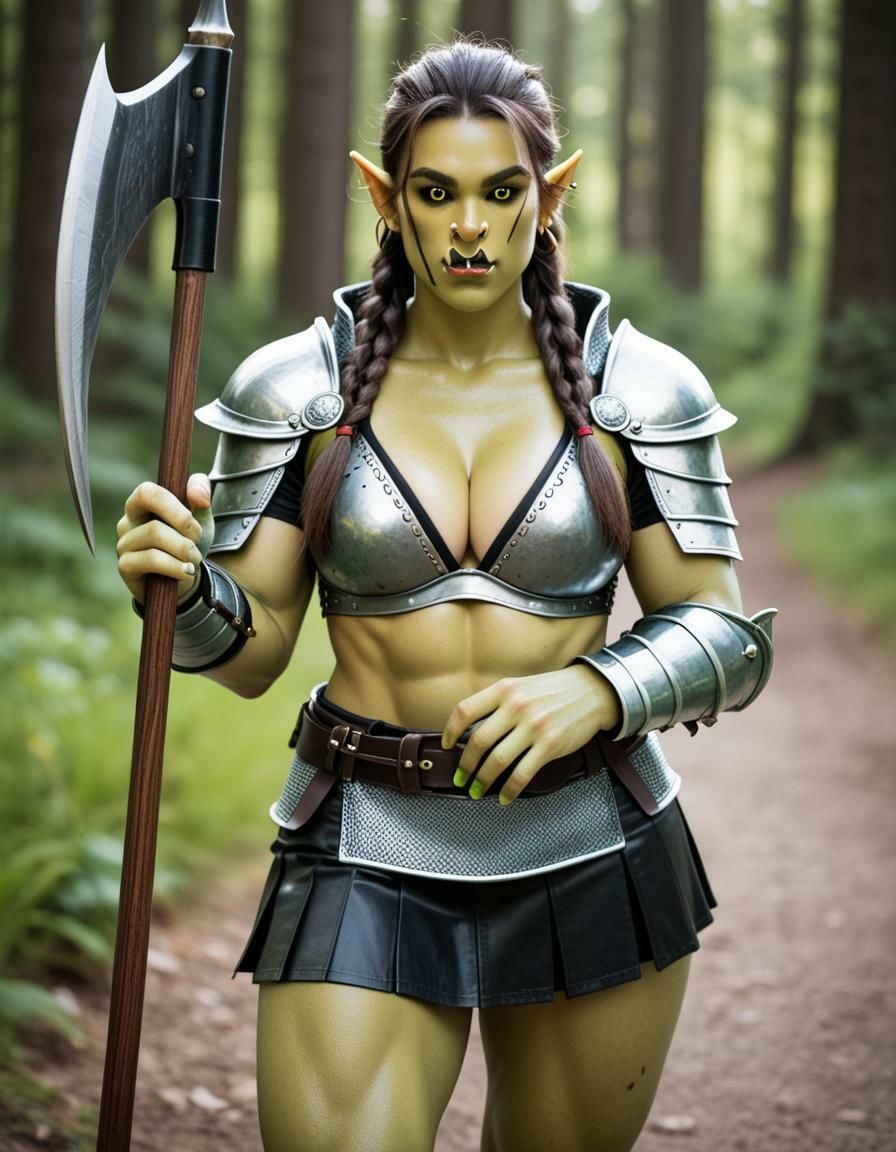 オーガの娘（403枚）【実写系AI超リアルCG集EX】 画像1