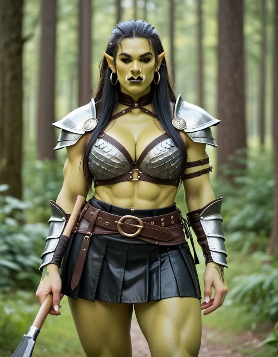 サンプル画像2:オーガの娘（403枚）【実写系AI超リアルCG集EX】(kohane@AI girl) [d_700083]