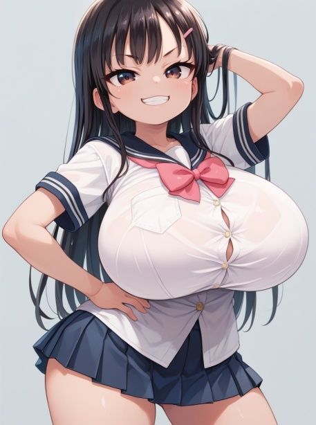 爆乳美少女 2コマ堕ちCG集 サンプル画像 4