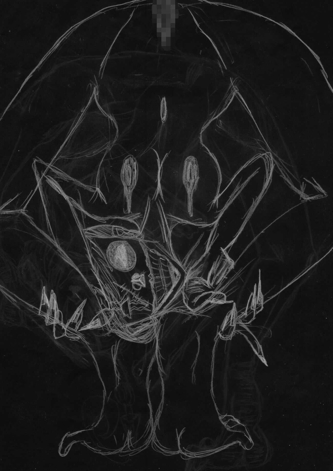 黒よりも黒いエロティックホラー黒戯絵集「マネキンポーズ11」 画像5