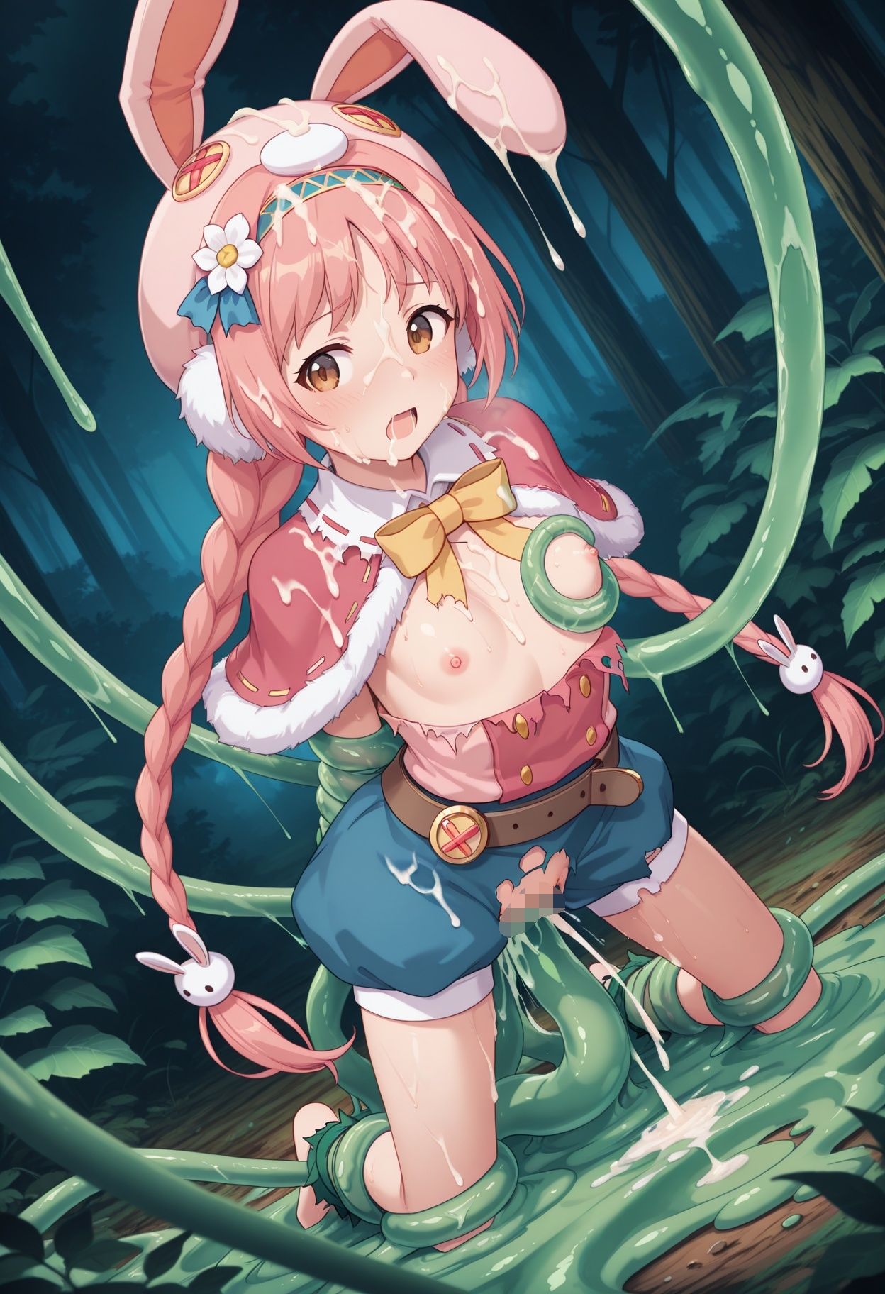 サンプル画像2:姫結兎耳触手陥落(ひめらぎ工房) [d_700333]