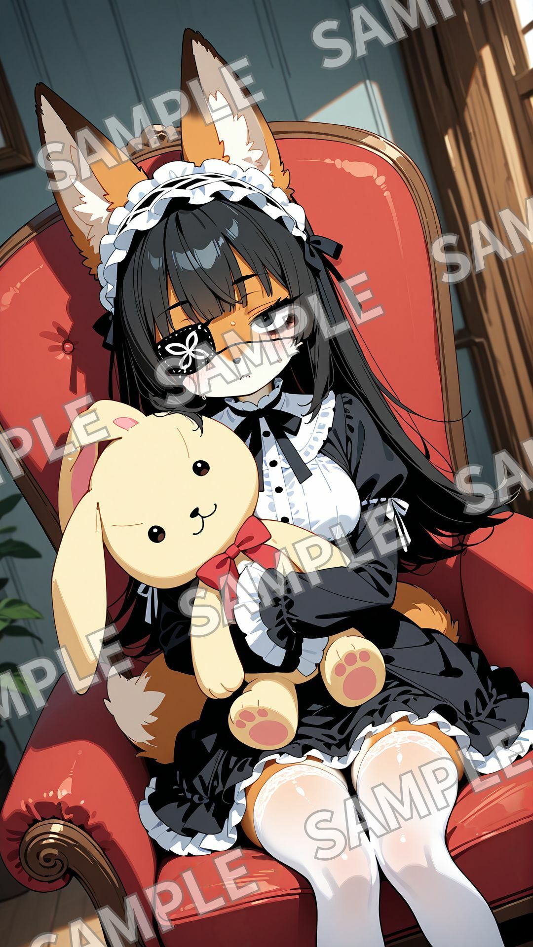 ゴスちびケモちゃんに徐々にひどいことするCG集 画像2