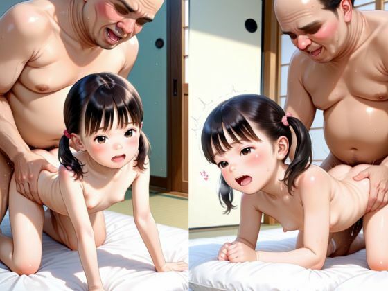 ちっぱい×ラ〇ドセル少女ーー中年チ〇ポを求める中出し種付けプレス サンプル画像 8