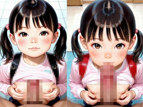 ちっぱい×ラ〇ドセル少女ーー中年チ〇ポを求める中出し種付けプレス サンプル画像 9