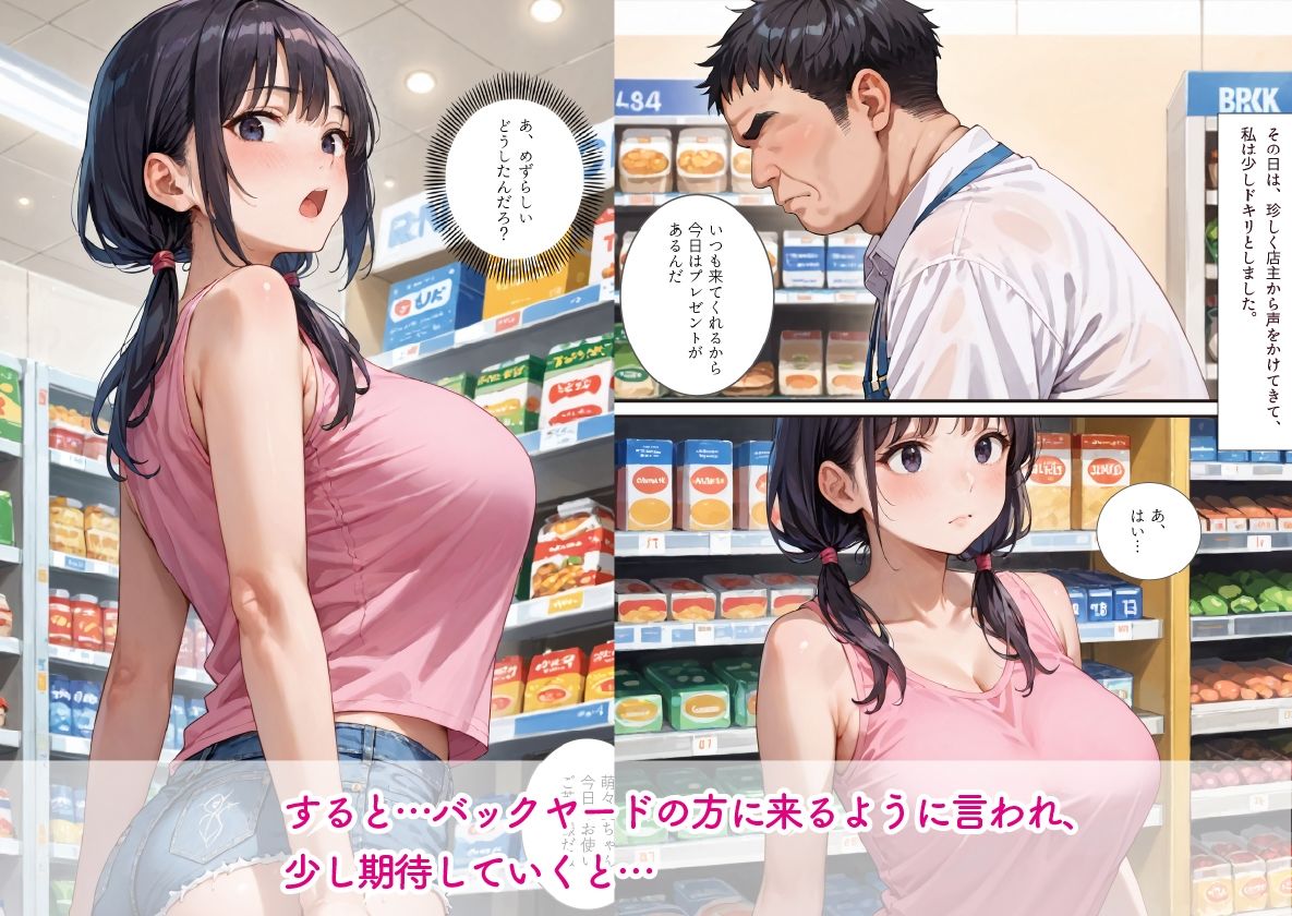 早熟なメス●キの私が自ら？店主のオナホールになった話 画像3