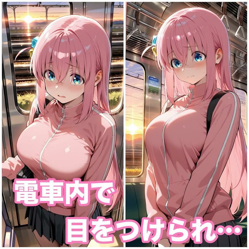 サンプル画像1:放課後痴●電車〜ぼっ〇ちゃん編〜抵抗しないでいると公衆便所・汚部屋に連れ込まれ…(AIエロ研究所) [d_700431]