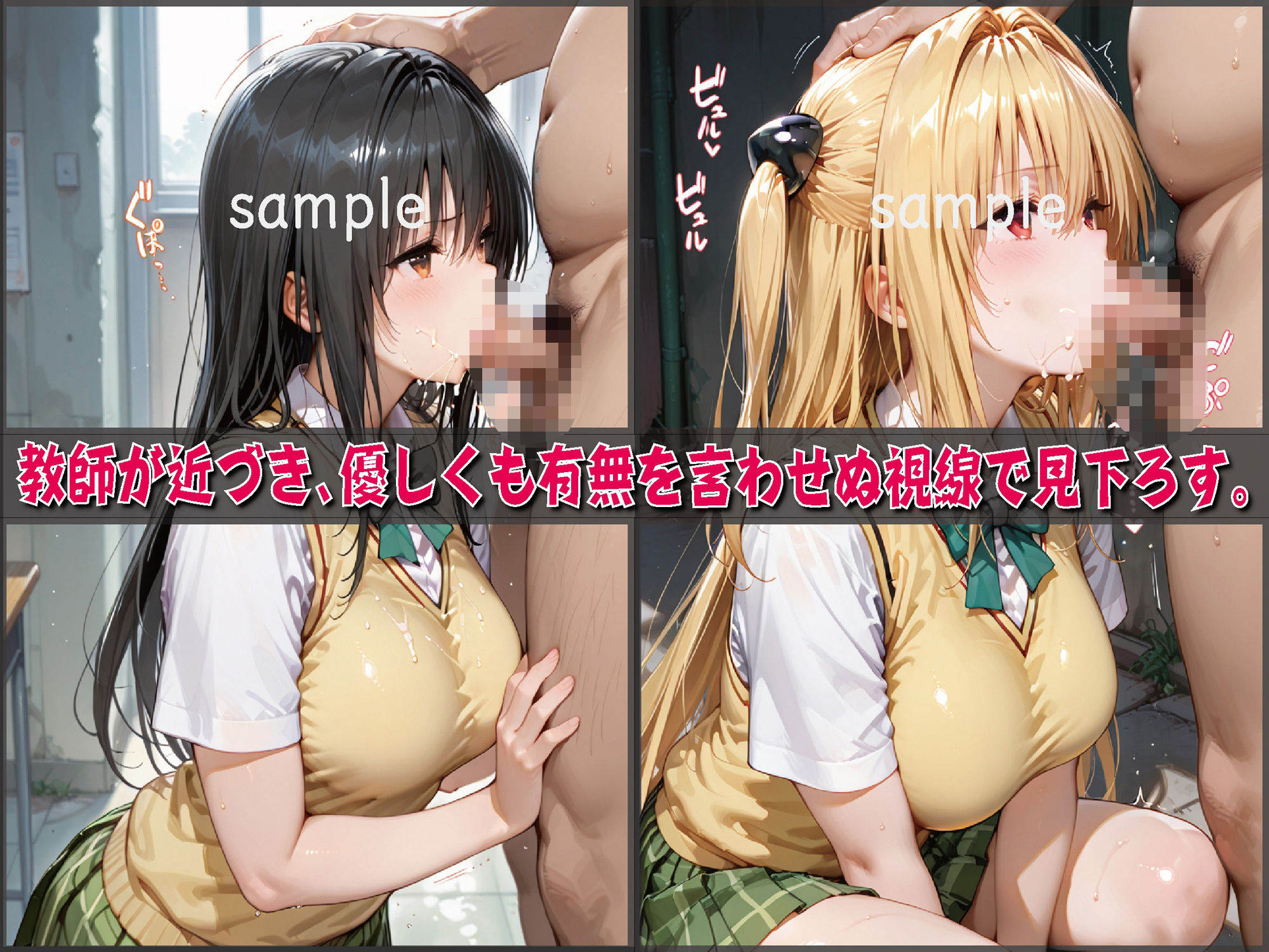 お漏○し-恥ずかしい秘密を知られた美少女-【豪華CG500枚収録】 画像7