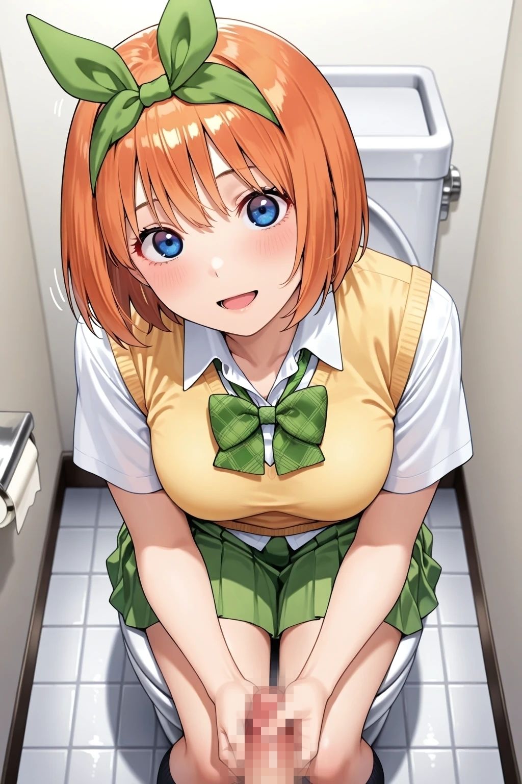 サンプル画像2:AIイラスト集  五等分のセフレ  中野〇葉(AI工房ひげめがね) [d_700543]