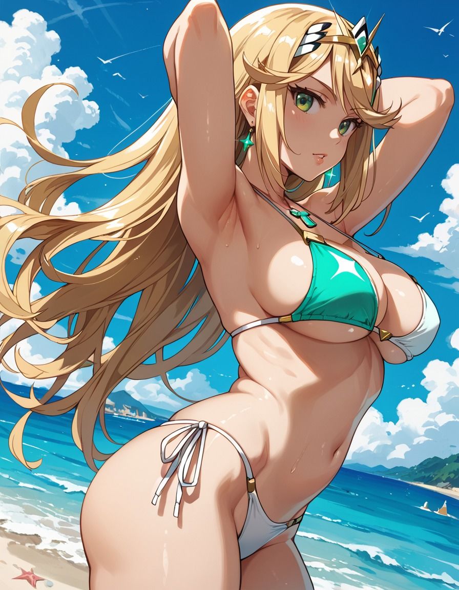 サンプル画像2:痴態が見えちゃう＃15 ヒカ〇編(AIart_ISUKO) [d_700566]