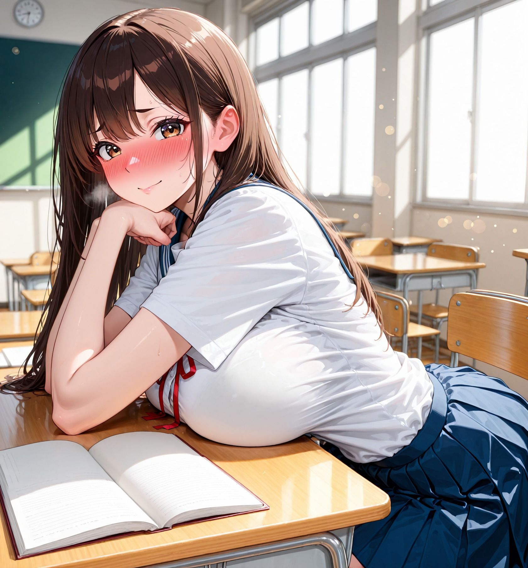 先生ッ エッチな授業教えて？生徒〇人とイケナイ関係 画像1