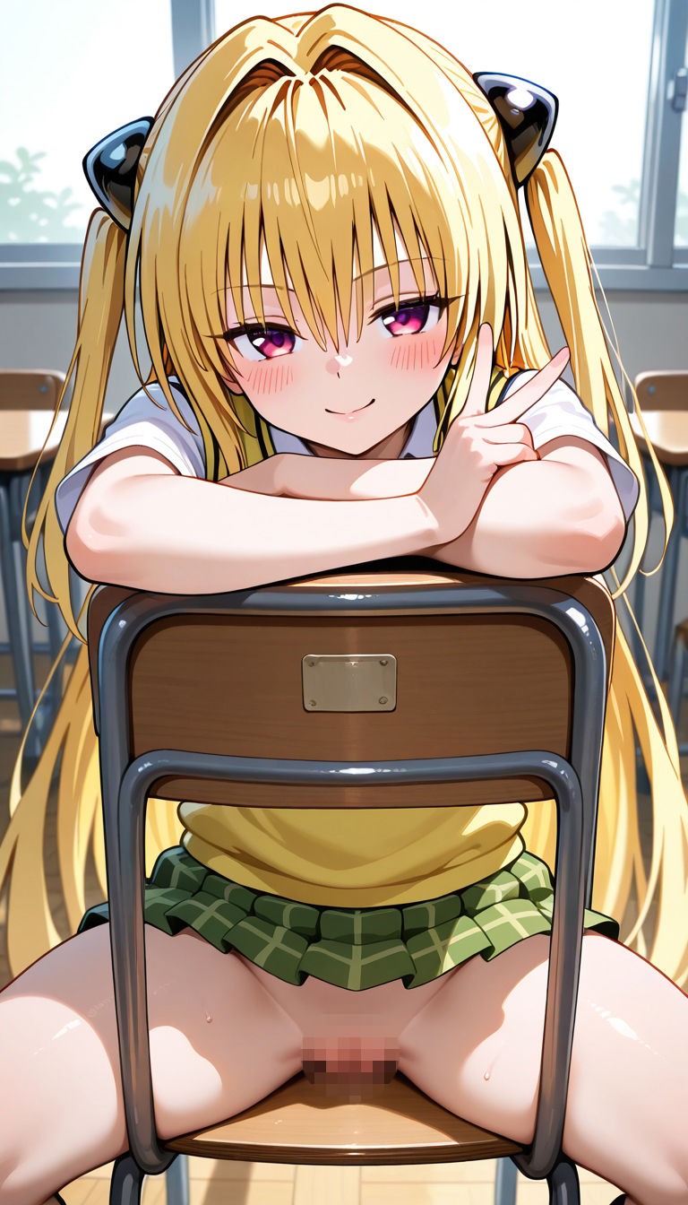 サンプル画像5:前の席のあの娘がすごいノーパンアピールしてくるラ〇＆ヤ〇編(ドットいっこぶん) [d_700680]