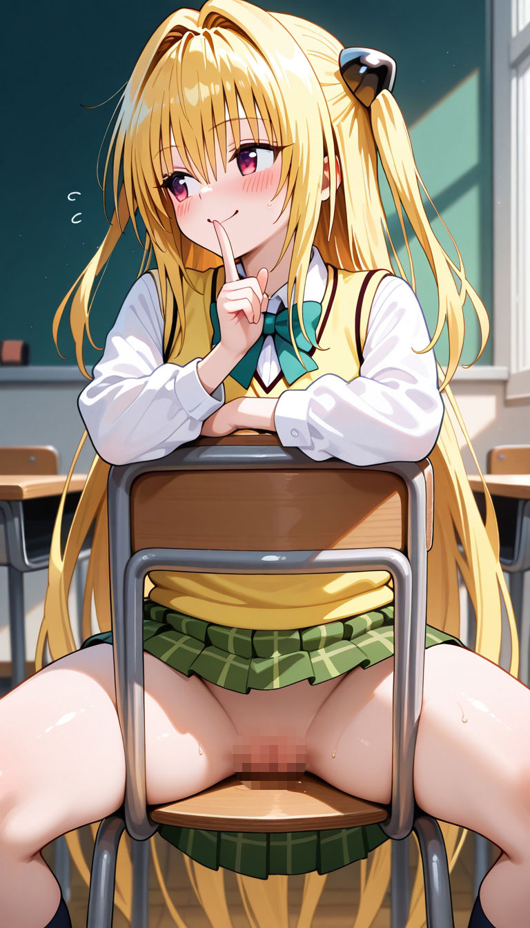 前の席のあの娘がすごいノーパンアピールしてくるラ〇＆ヤ〇編 画像6