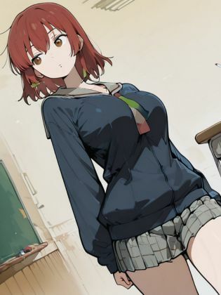 サメジマ・マミ美/ Mamimi Samejima - 学生服 画像1