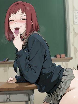 サンプル画像4:サメジマ・マミ美/ Mamimi Samejima – 学生服(R’AI) [d_700732]