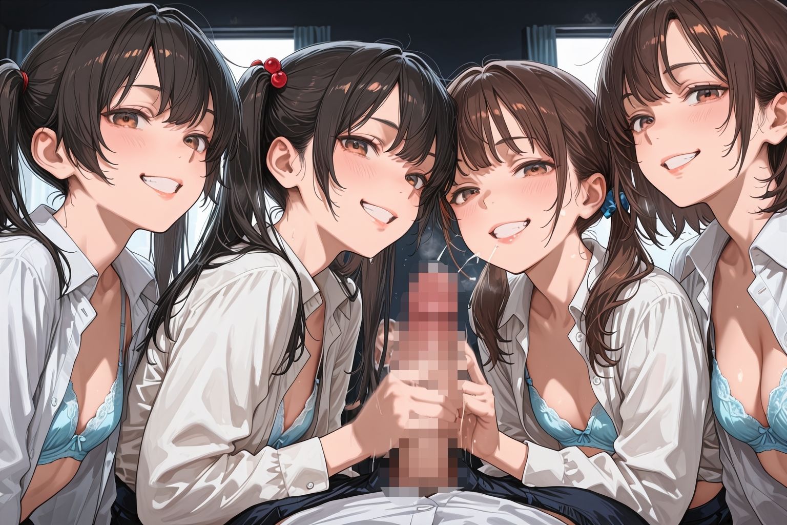 【エロ漫画】なかよし生ハメ初体験 ママには内緒の性教育で射精管理を学習7