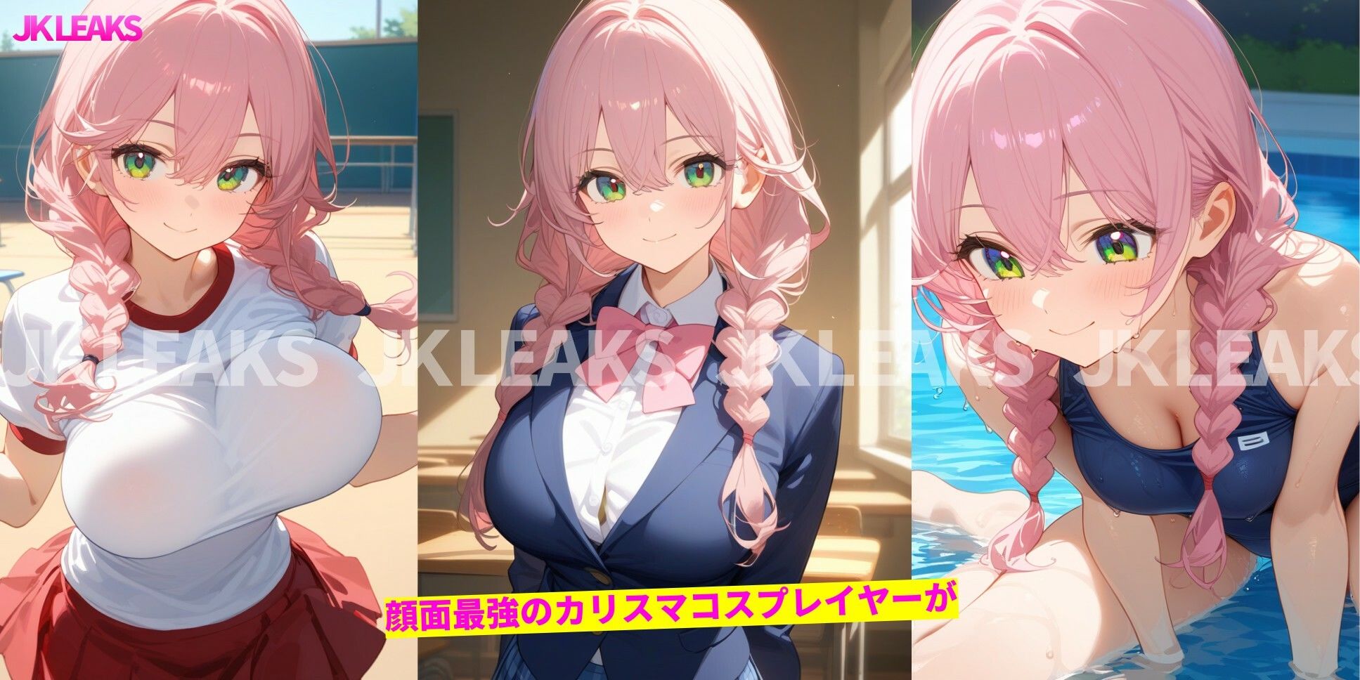 JK LEAKS 36 - エンジェリック・レイヤー編  - 【アニメ10本付】 画像1