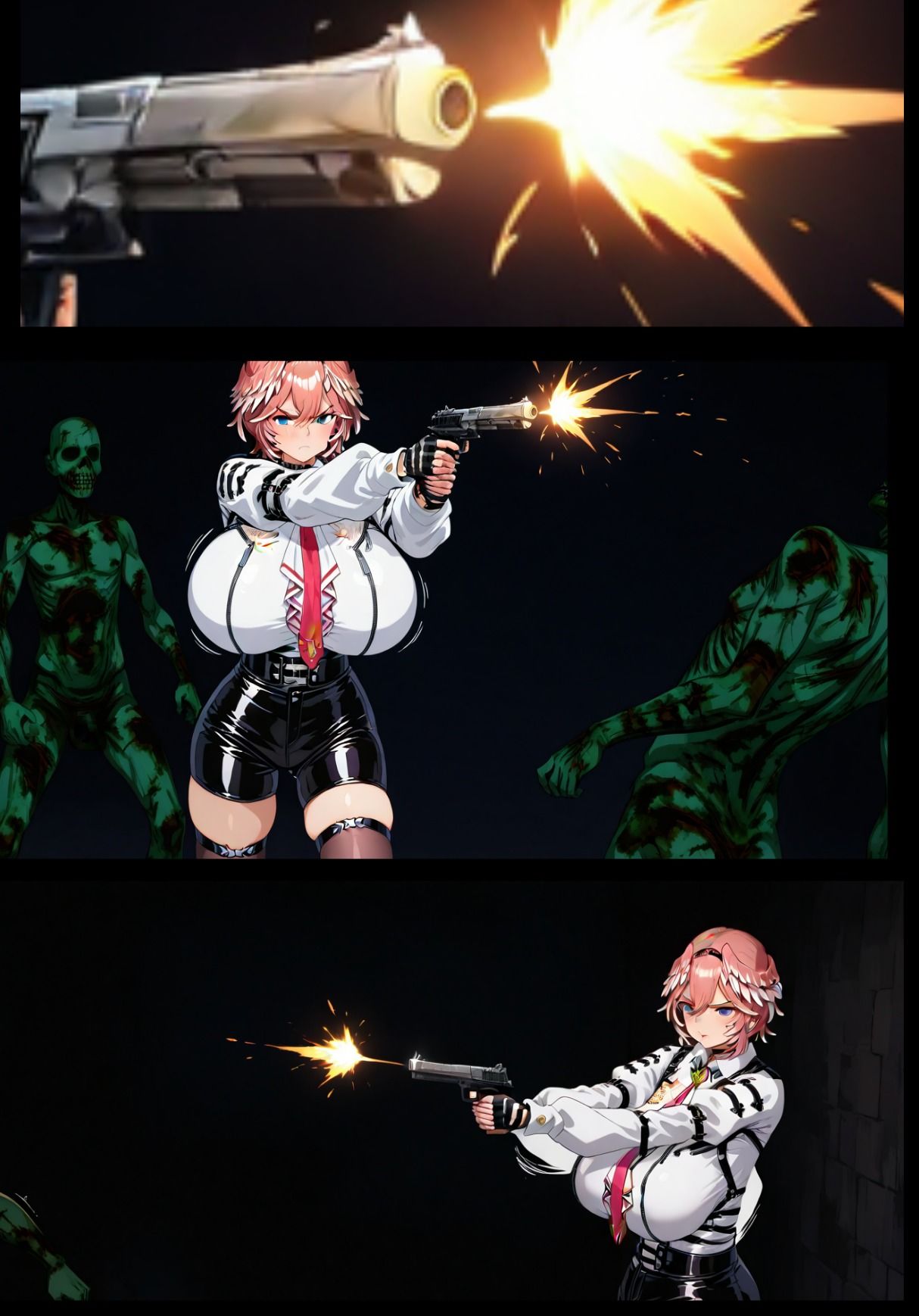 敗北秘密結社 ゾンビに犯●れる美少女達 画像2