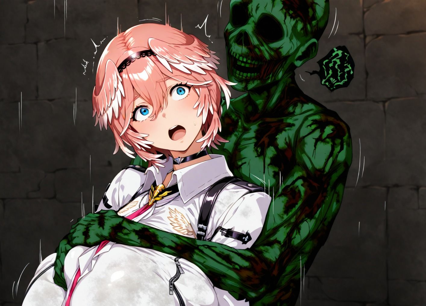 敗北秘密結社 ゾンビに犯●れる美少女達 画像3