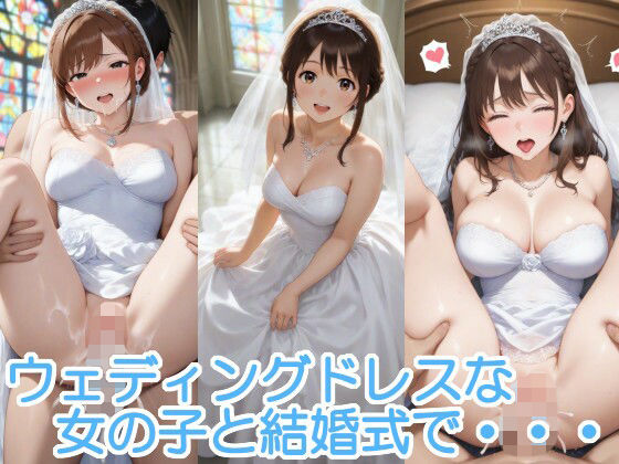 ウェディングドレスな女の子と結婚式で・・・【へびの皮】