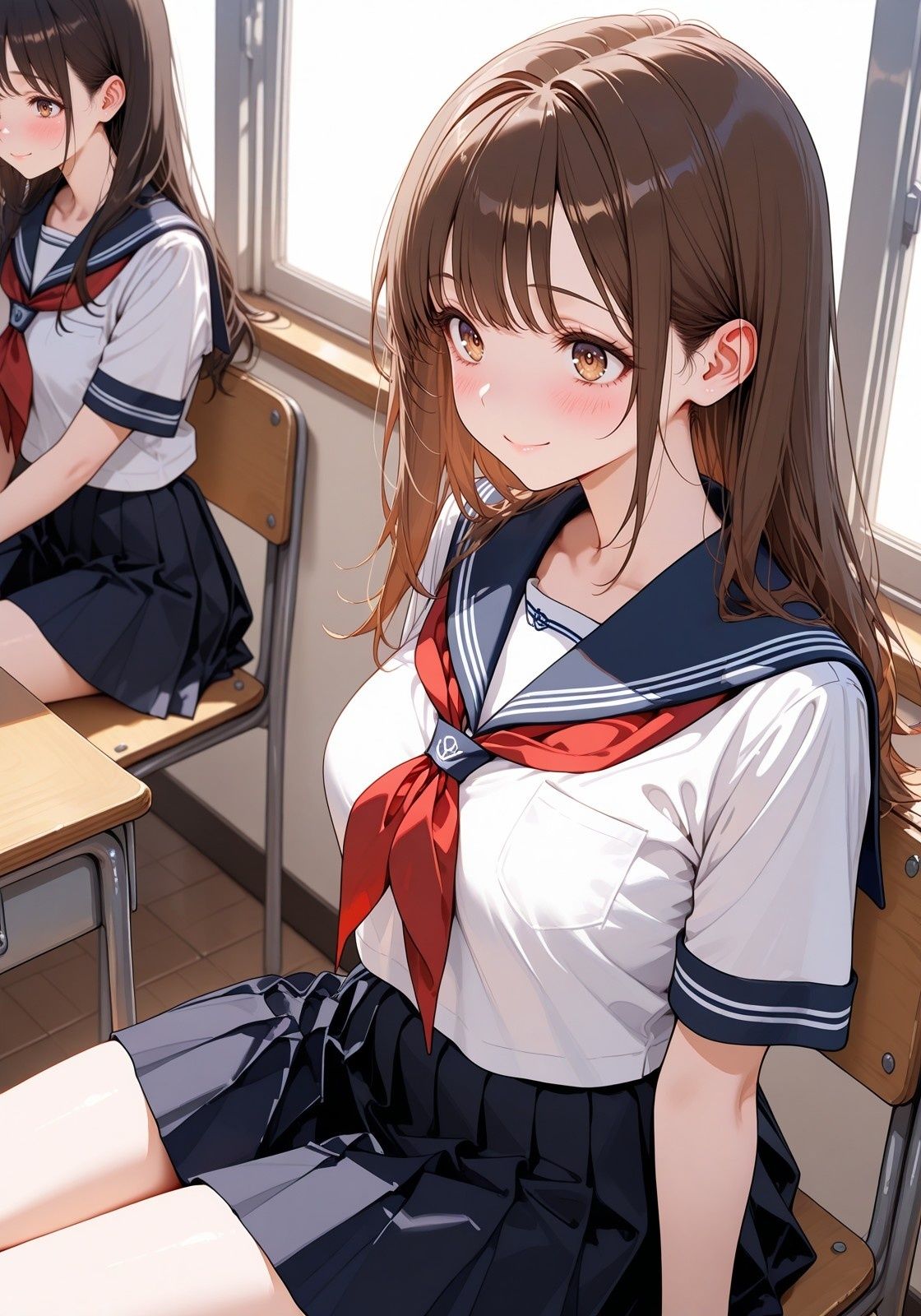 サンプル画像3:制服美少女とらぶらぶセックス三昧(Secret Mate★) [d_700888]