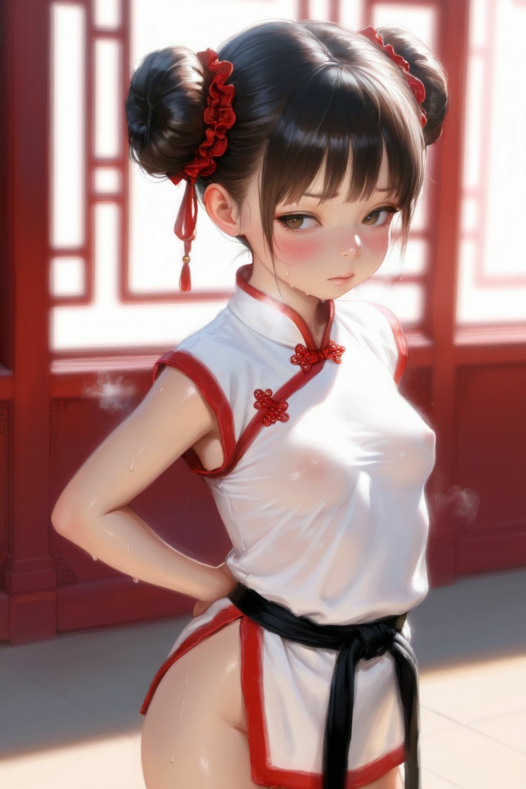 サンプル画像1:姉弟子と性修行！？中国拳法道場(ツンドラ) [d_700939]