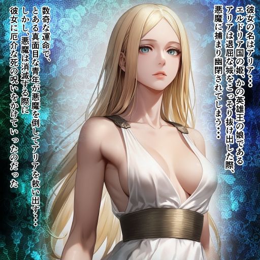 姫は熱い白濁液を体内に注がれる 画像1