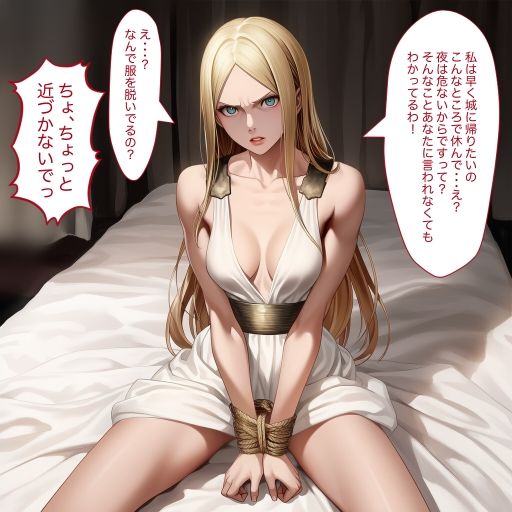 姫は熱い白濁液を体内に注がれる 画像2