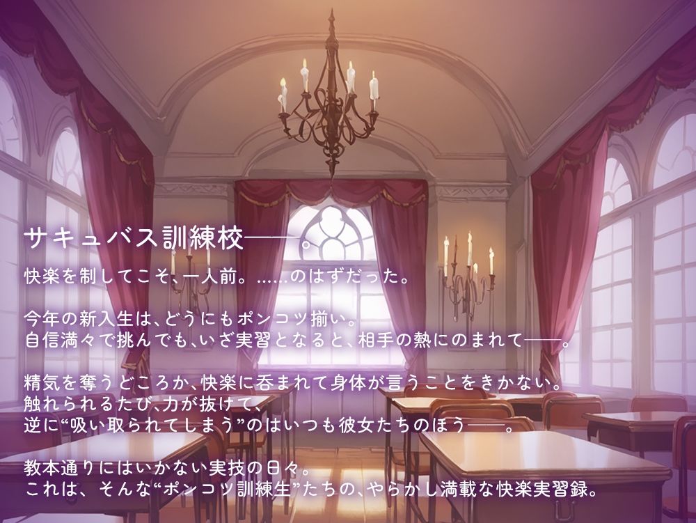 ポンコツなサキュバスは快楽に屈する―訓練生のやらかし実技録― 画像1