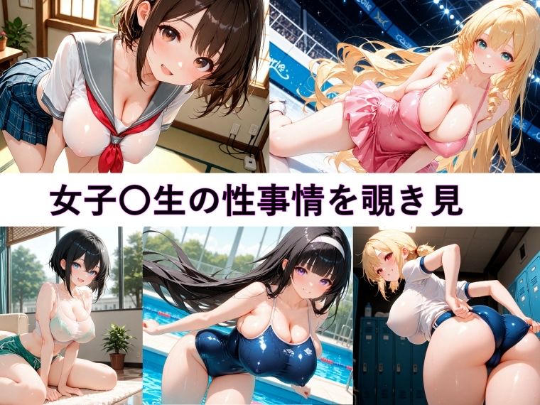 サンプル画像2:女子〇生の絶頂保健実習(深海魚) [d_701247]