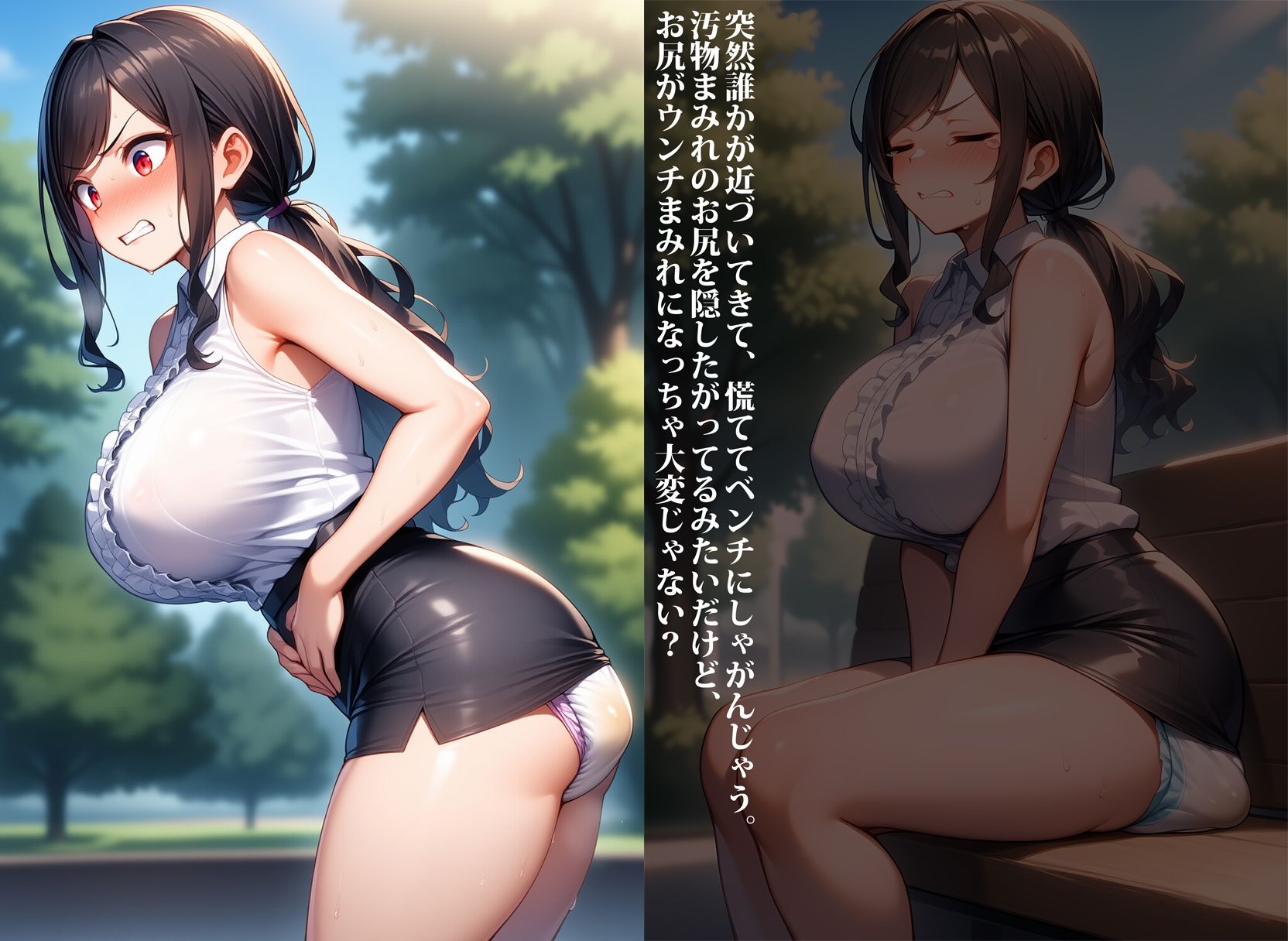 部員達の命令を拒めない！新体操部顧問をお漏らしイジメ 画像9