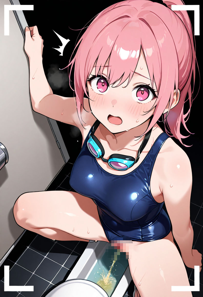 おしっこ盗撮イラスト集 画像4