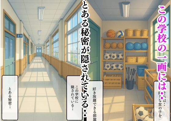 秘密に同級生を奴●にできる体育倉庫 画像1