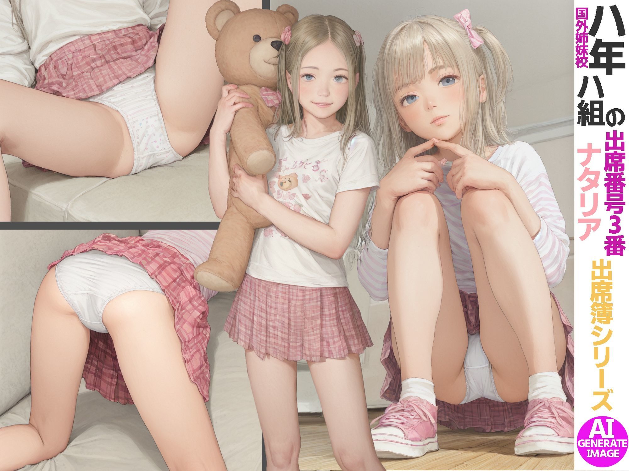 【オナサポ】国外姉妹校八年ハ組の出席番号3番ナタリア・イワノワ1