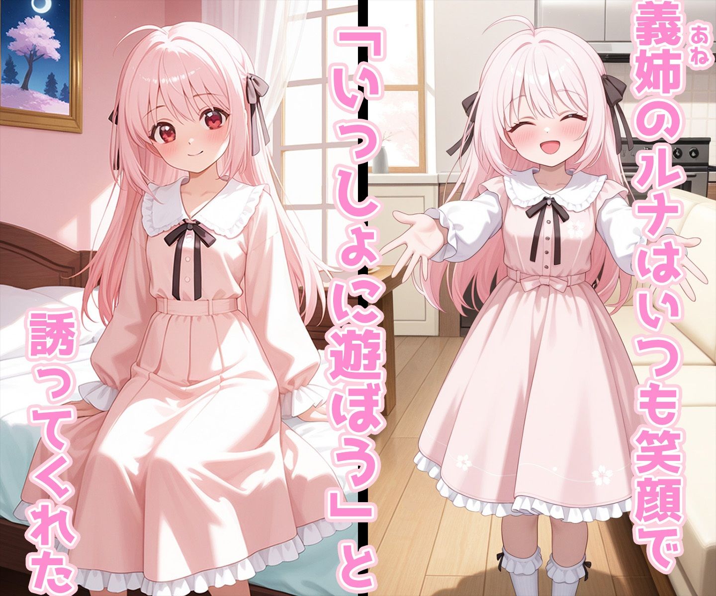 いっしょに遊ぼう-小さくても、大人なんだよ- ルナと、はじまりの遊び サンプル画像 2
