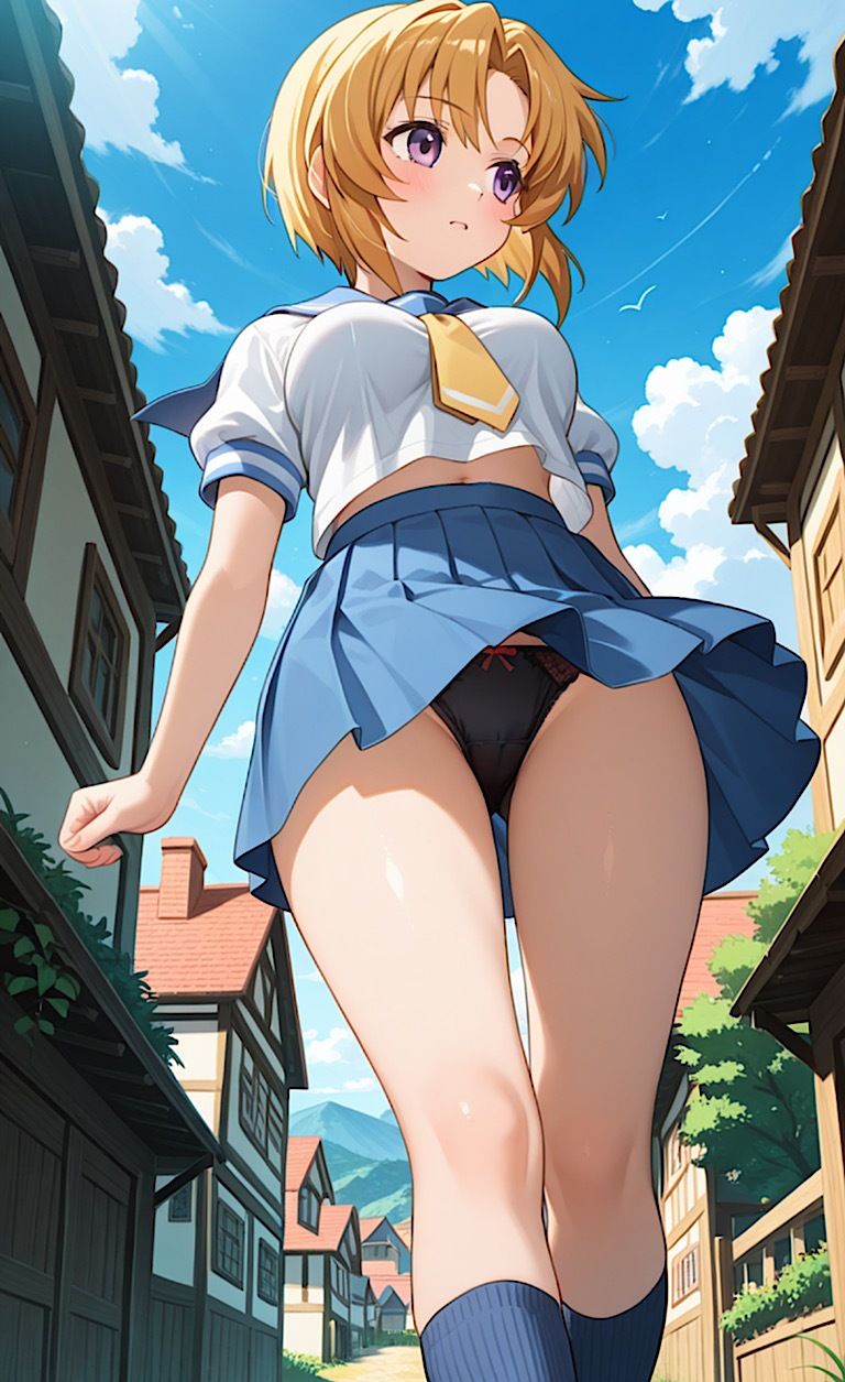 ひぐら◯のなく頃に【竜◯レナ】シコリ沢症候群に襲われた村で貴方ははたしてシコらずにいられるのか！？ 画像10