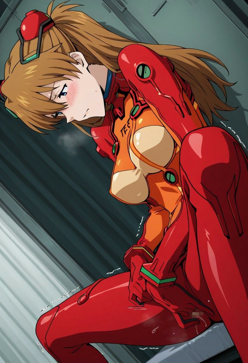 プラグスーツのまま着衣セックス 画像5