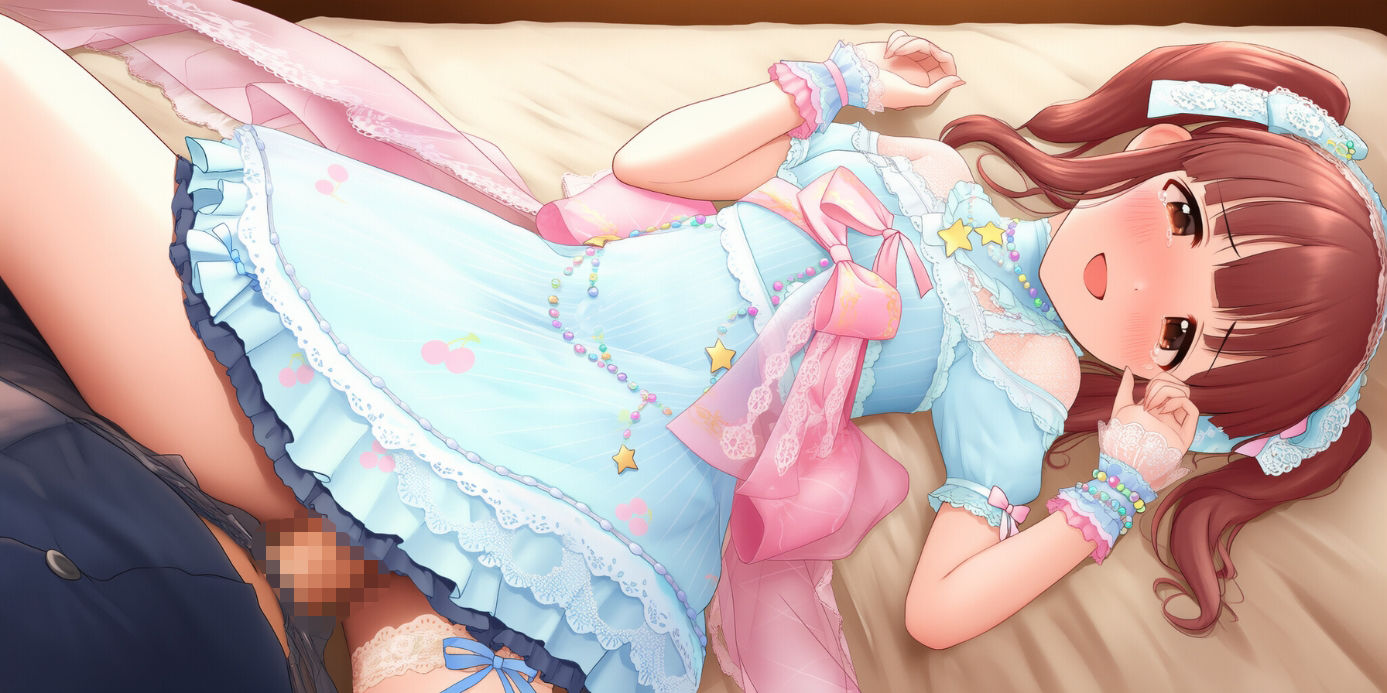 サンプル画像2:ゆめかわパステルロリィタを着たままの天使系アイドルとイチャラブSEXするイラスト集(CloverAI) [d_701612]