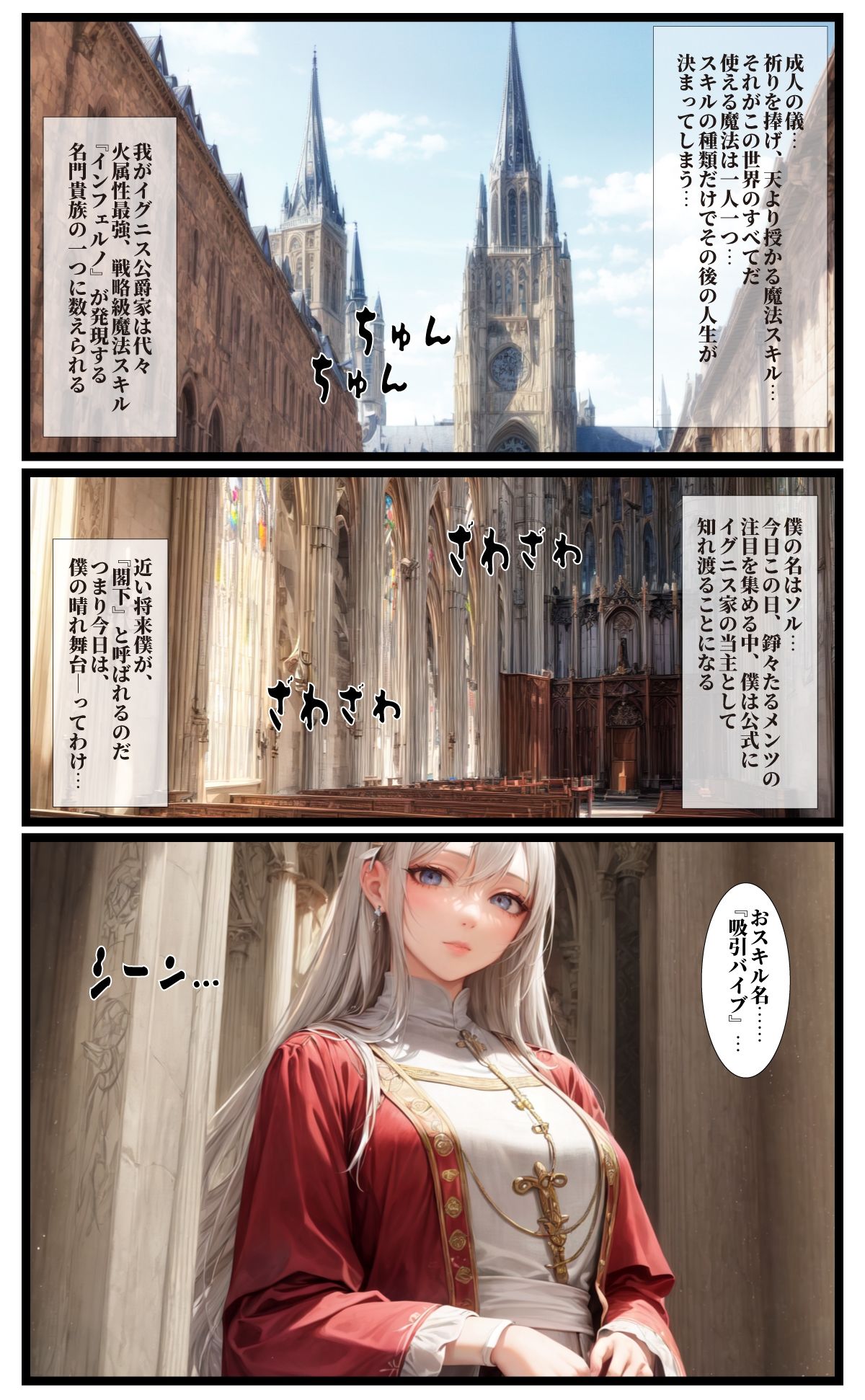 スキル【吸引バイブ】で落ちぶれた公爵令息のリベンジ サンプル1