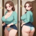 催コレNo.4 催●状態でスカートをめくりあげるパンモロ巨乳人妻たち【250枚】