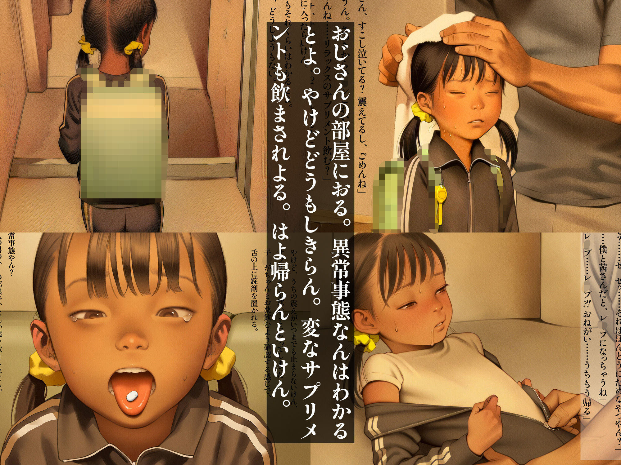 うちは変態団地でおじさんの雌になりよる。堕ちんようがんばったちゃけど、うちの子宮はおじさんの精子を エロ漫画4