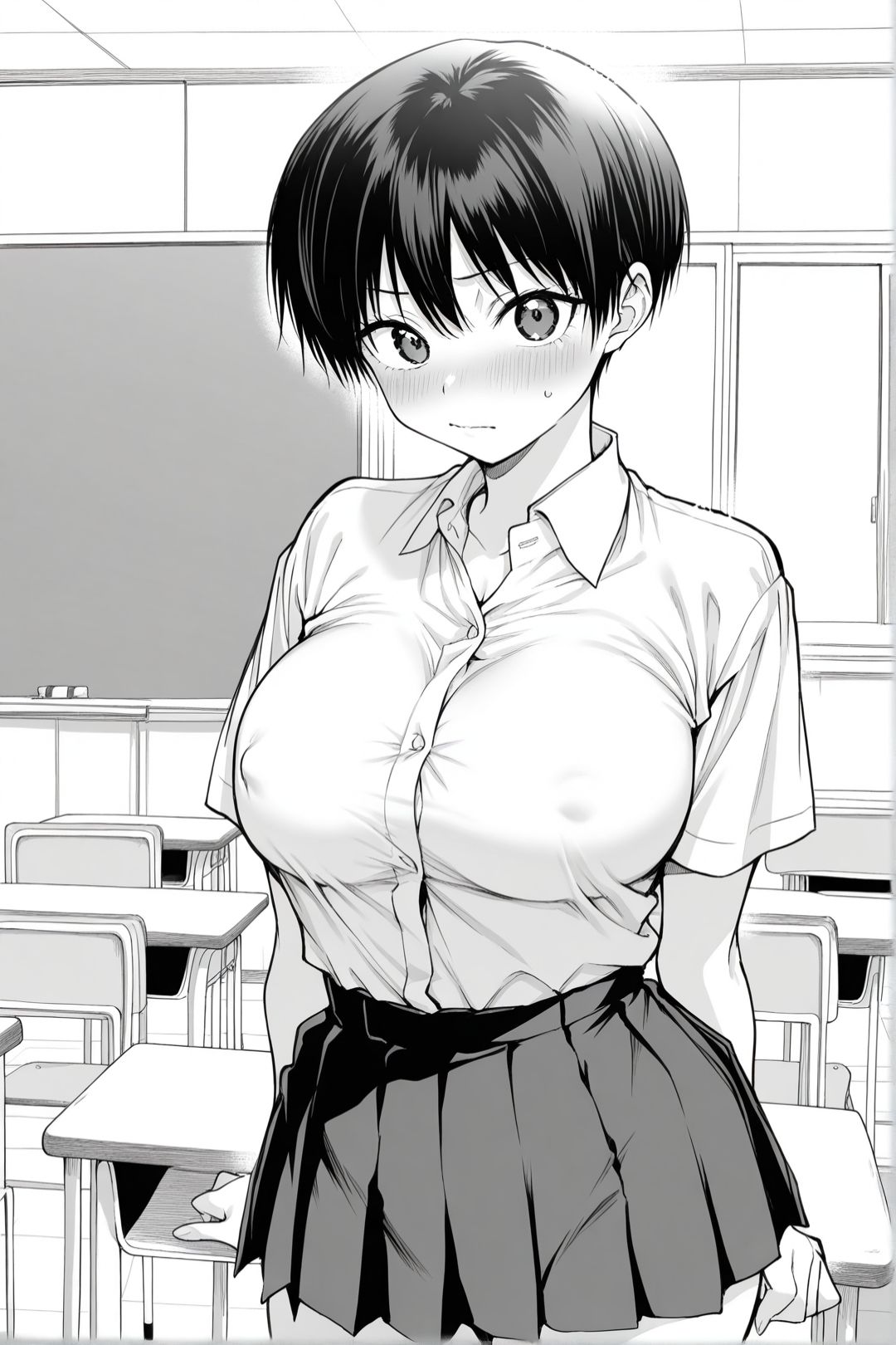 ボーイッシュ美少女のカラダがエロ過ぎる 画像1