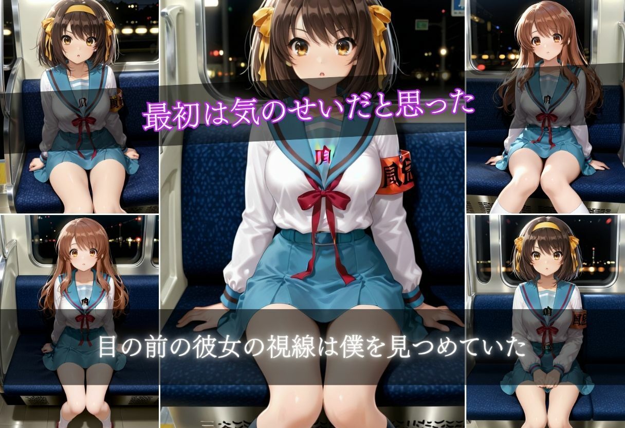 サンプル画像2:電車で女の子に誘惑されちゃった話vol.1(ウリボーデザイン) [d_702064]